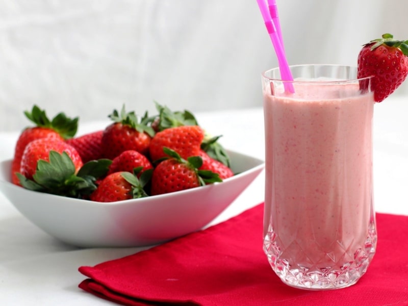 Strawberry smoothie