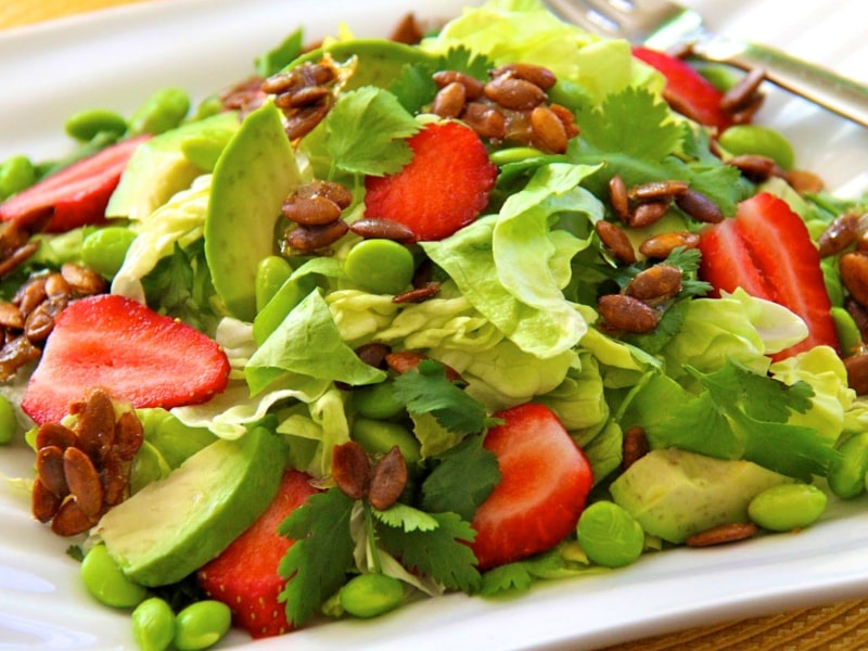 Avocado and Strawberry Salad