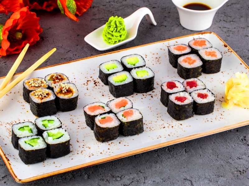 Sushi set "Quadro"