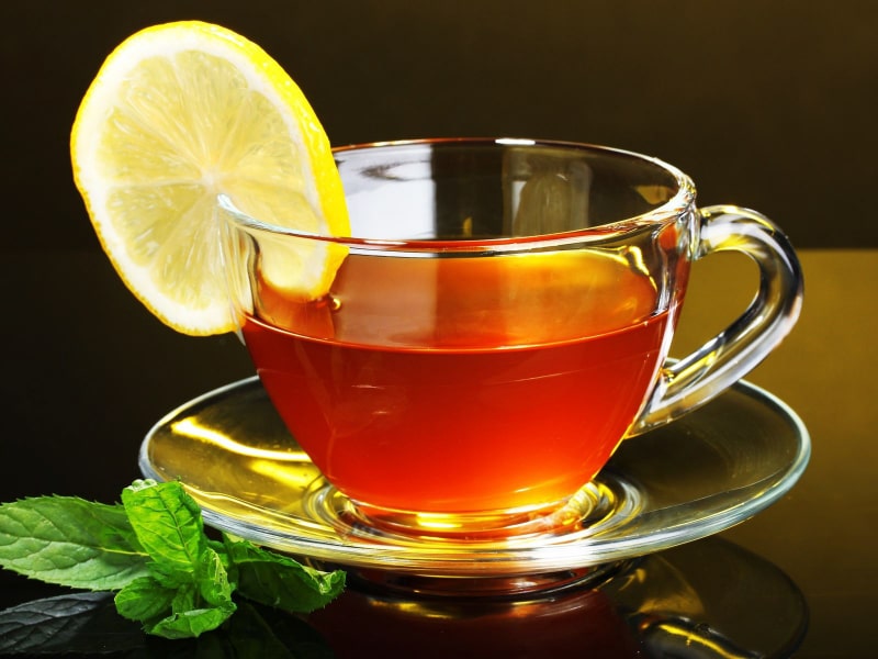 Lemon mint tea